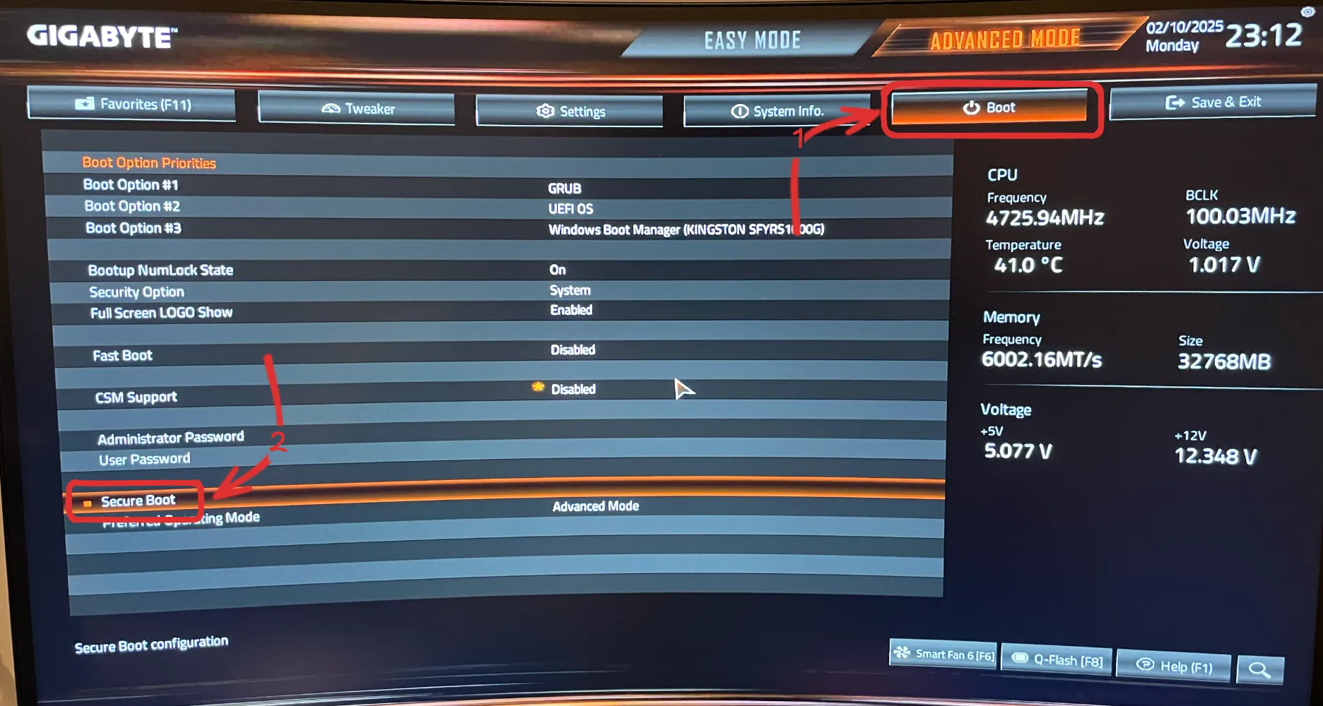 Gigabyte Motherboard Secure Boot
Location