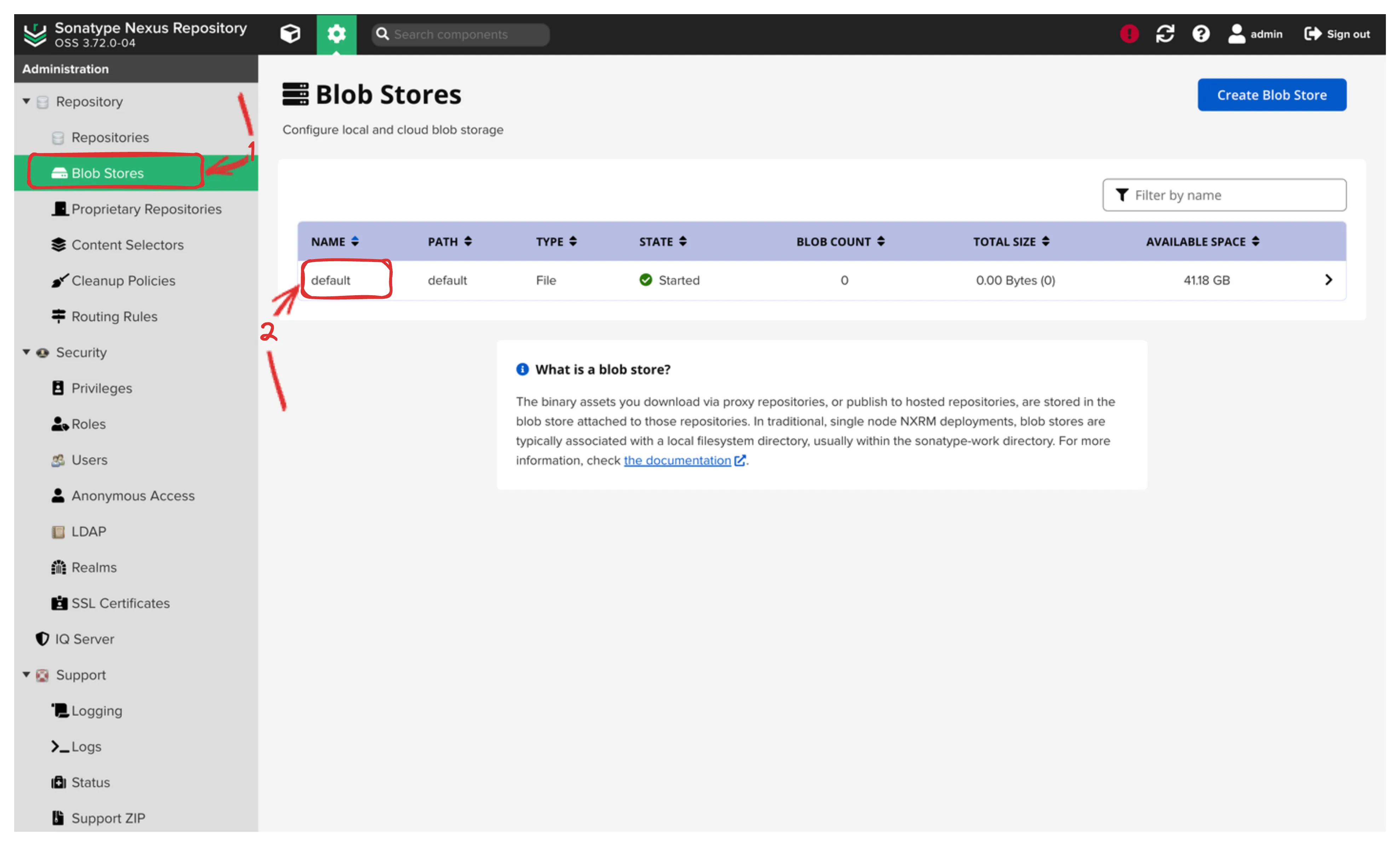 Delete Predefined Blob
1
