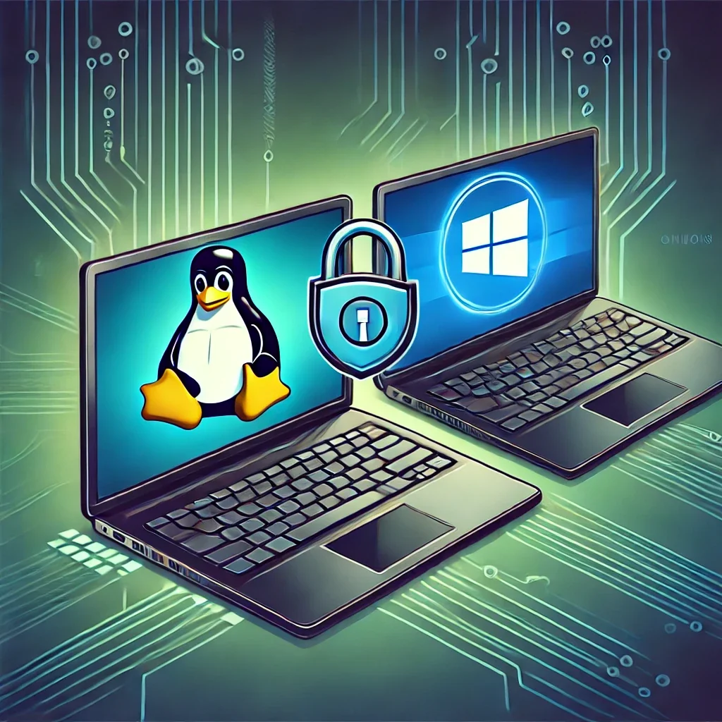 Secure boot menu in UEFI firmware